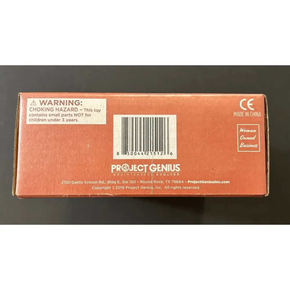 Caesar's Calendar True Genius Wood Brainteaser Puzzle Brand New In Box!